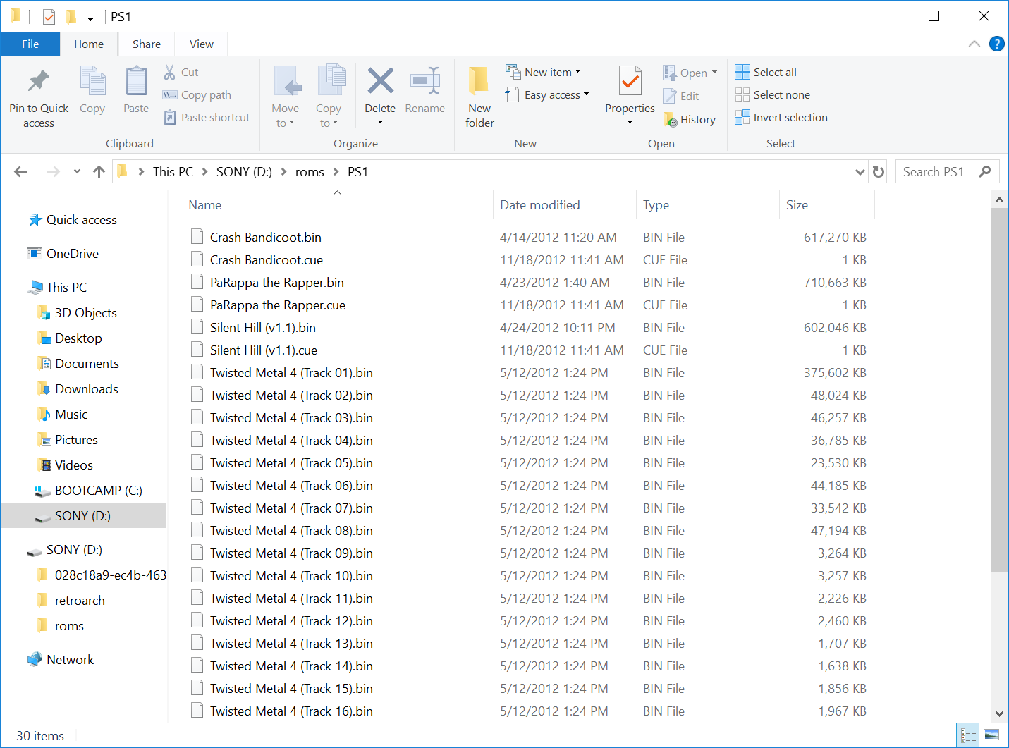 how to convert pbp file into cue and bin files to cd